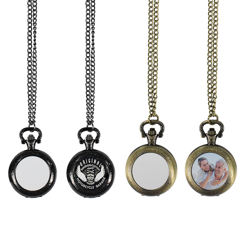 Jewelry Watches For Men - Klassieke vintage metalen zakhorloge hanger ketting