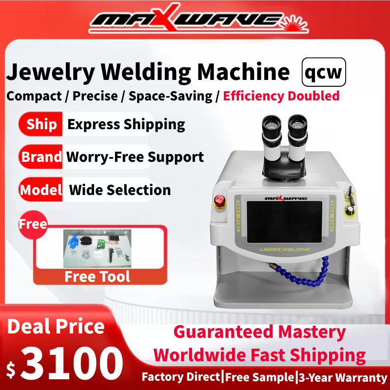 Jewelry Repair & Watches Reviews - QCW Pulslaserlasser 60W-200W, slijpvrije juweliersreparatiemachine voor