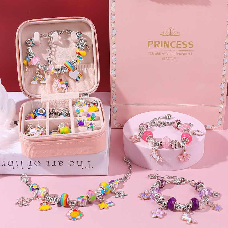 Jewelry Y Watches - DIY kralen armband set met opbergdoos