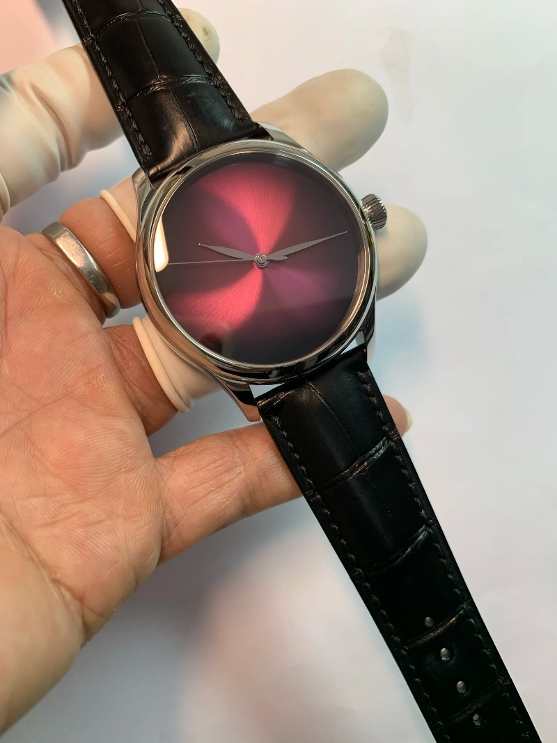 Mens Mechanical Watch - Woordeloos boek, Zwitsers fijn geslepen ETA2824
