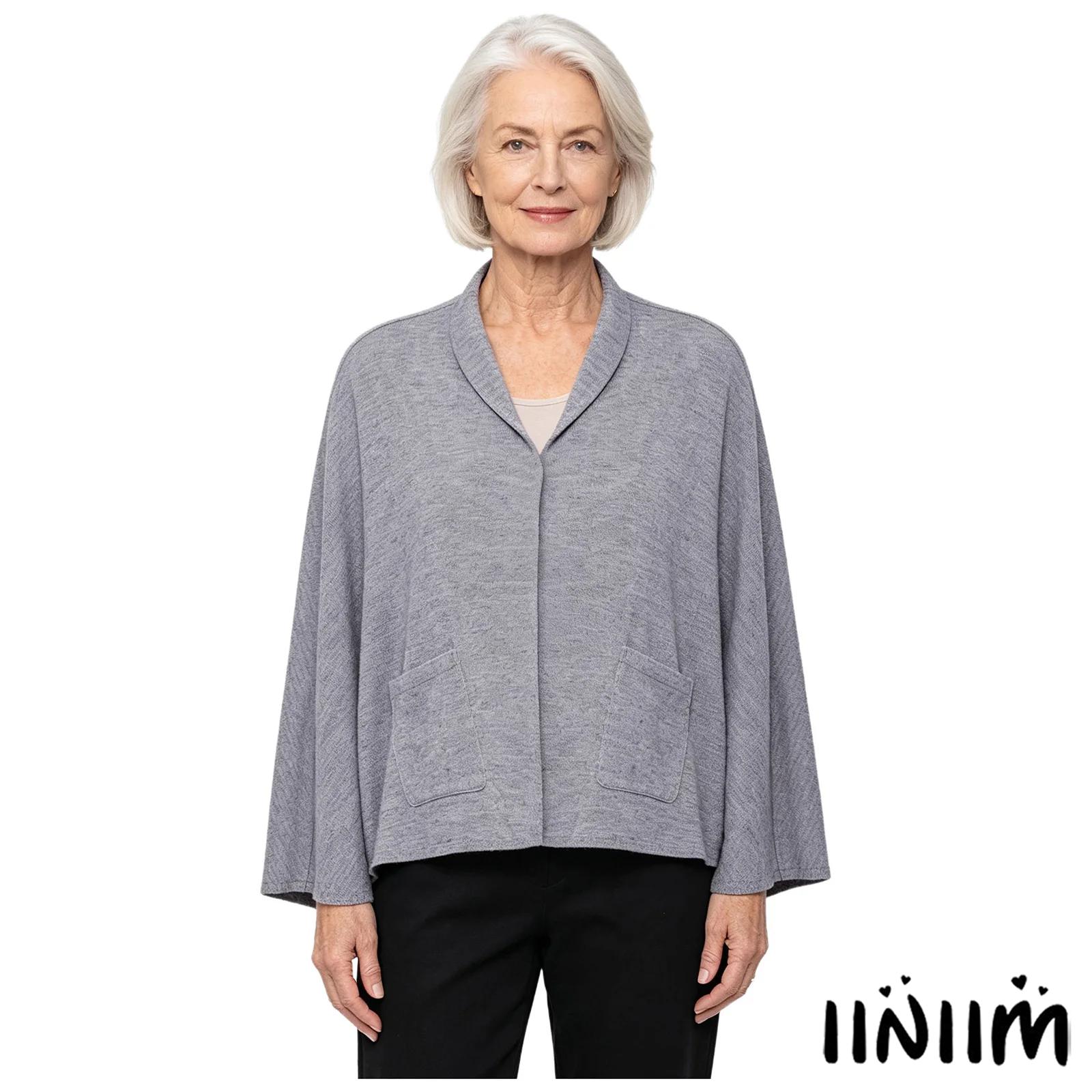 S&S Watches & Jewelry Ho Chi Minh - Dames Adaptief Cardigan Cape V-hals Knoopsluiting