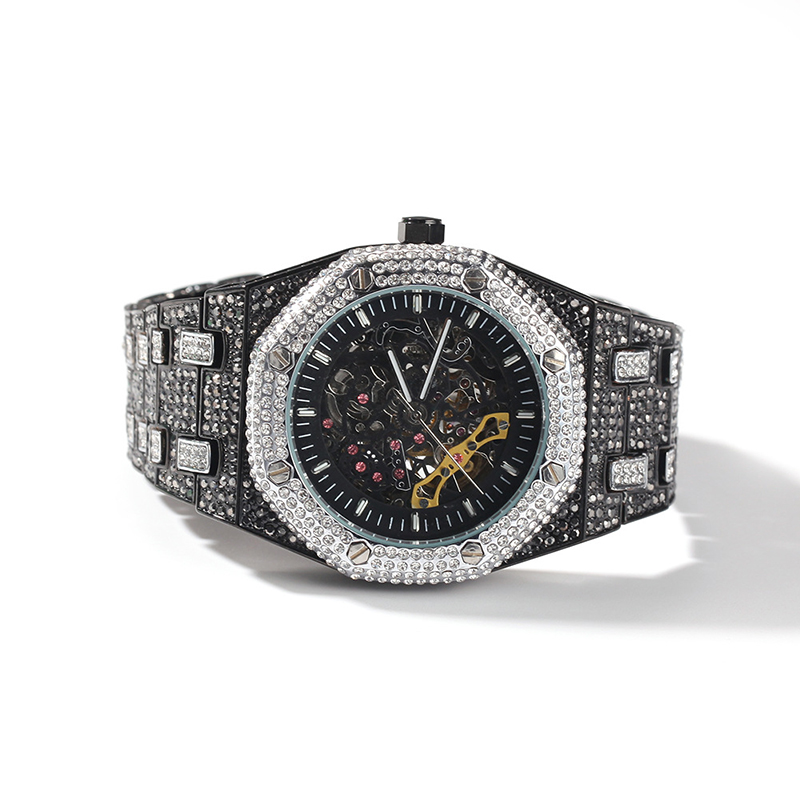 Jewelry Watches For Men - Hip Hop Bling Iced Out roestvrij