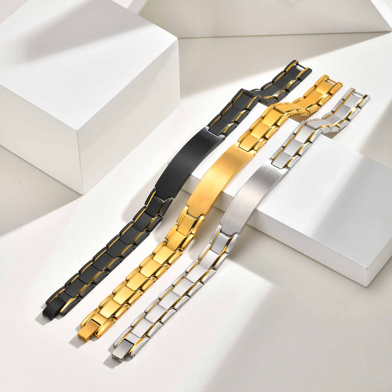 Aangepaste naam tekst gegravee - Jewelry Watches For Men recensie en prijs