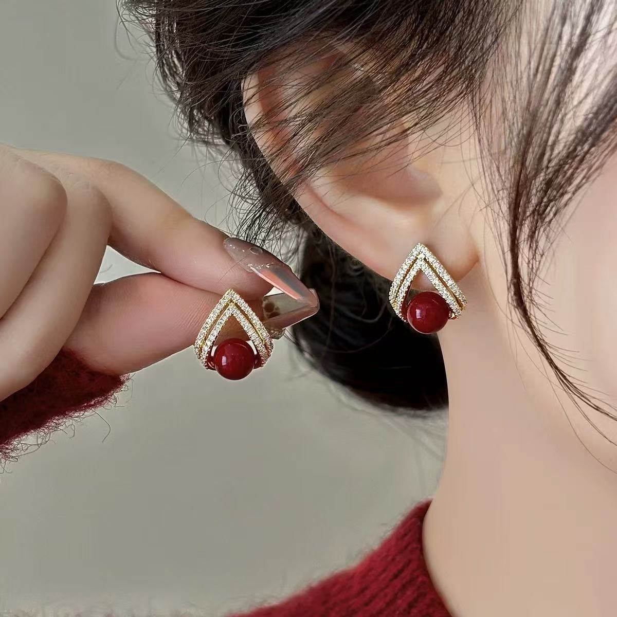925 Zilveren Naald Koreaanse M - Pearl Stud Earrings recensie en prijs