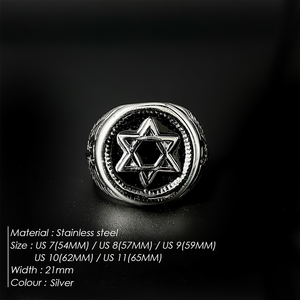 Vintage Davidster Ring voor ma - Mens Signet Ring recensie en prijs