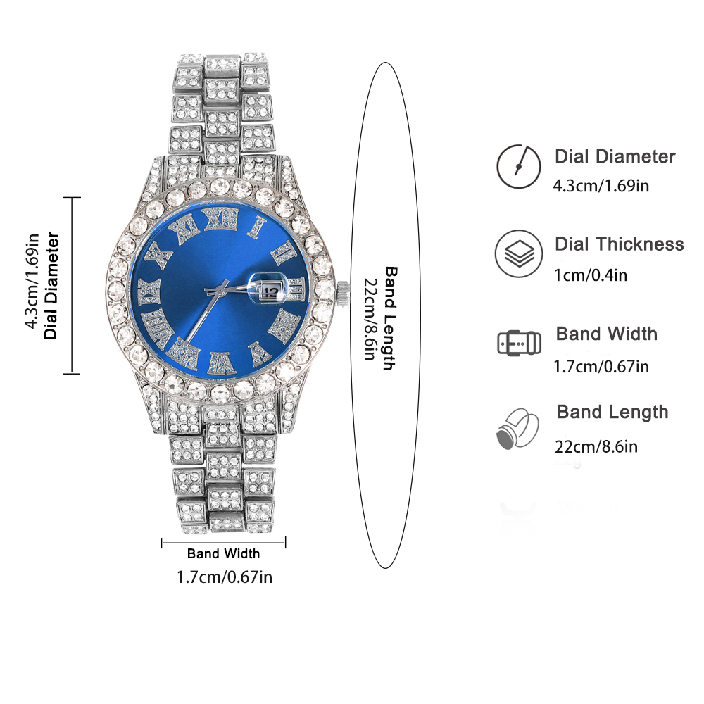 3 stks Hiphop Horloge Sieraden - Jewelry Watches For Men recensie en prijs