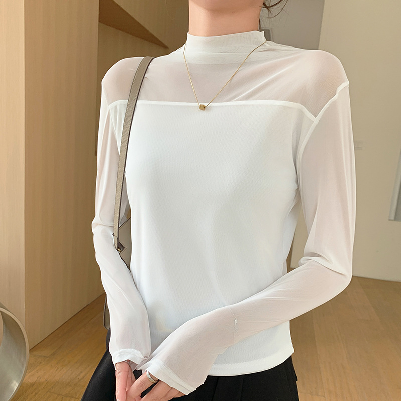 Zwarte doorschijnende mesh top - S&S Watches & Jewelry Ho Chi Minh recensie en prijs