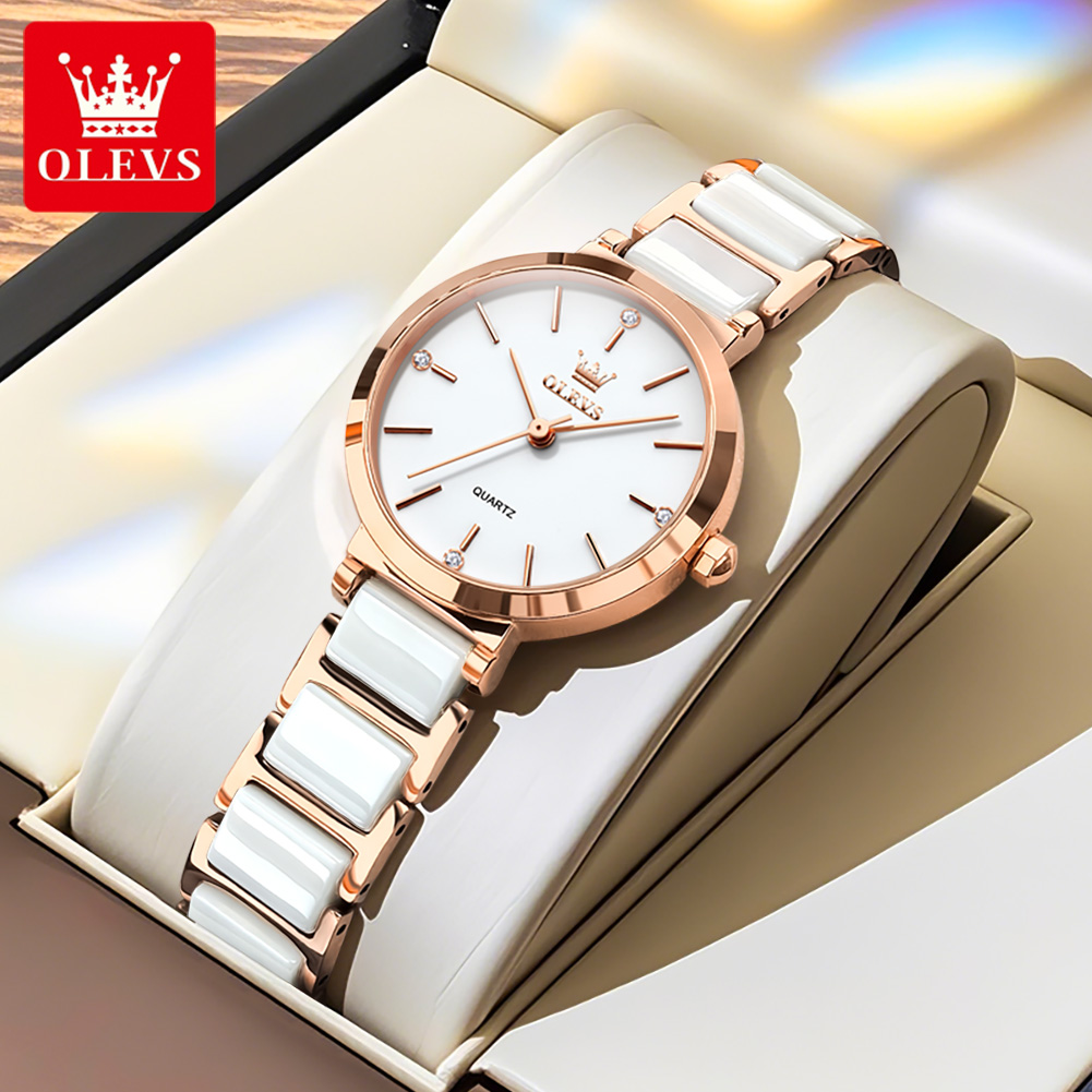 OLEVS Dameshorloge 5877 Luxe E - Jewelry With Watches recensie en prijs