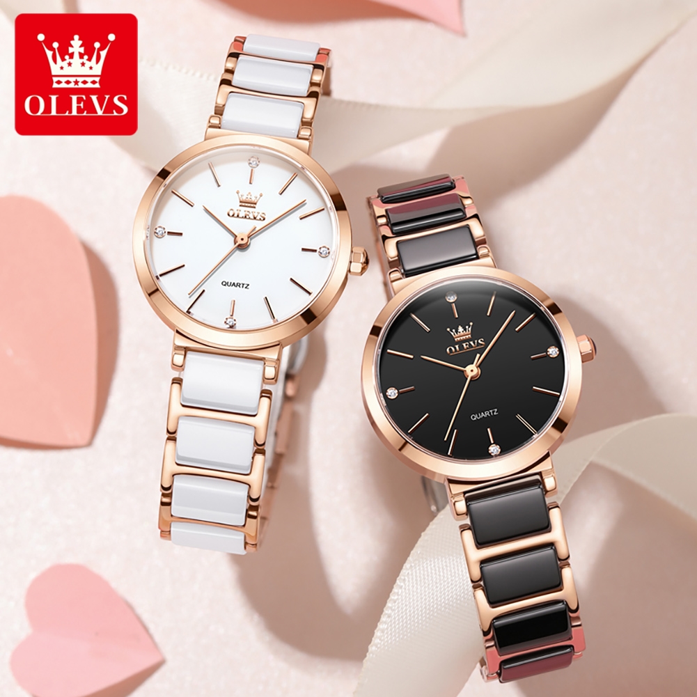 OLEVS Dameshorloge 5877 Luxe E - Jewelry With Watches recensie en prijs