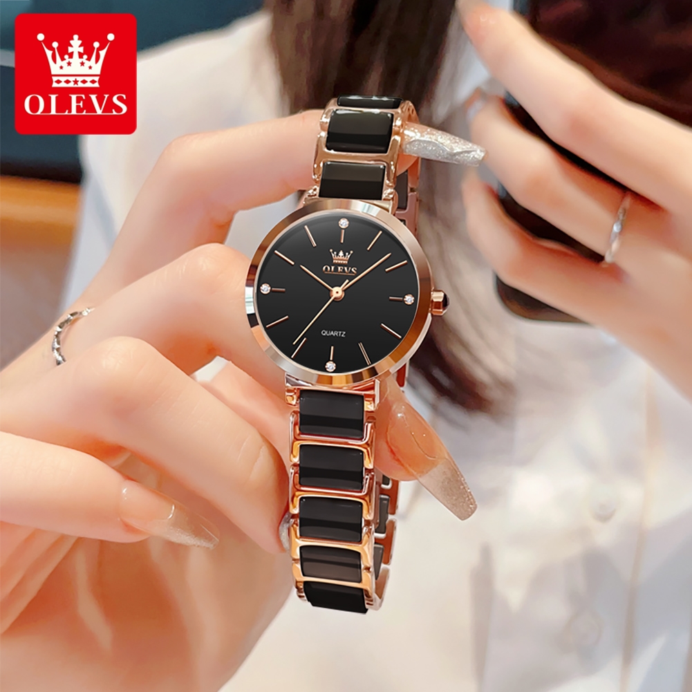 OLEVS Dameshorloge 5877 Luxe E - Jewelry With Watches recensie en prijs