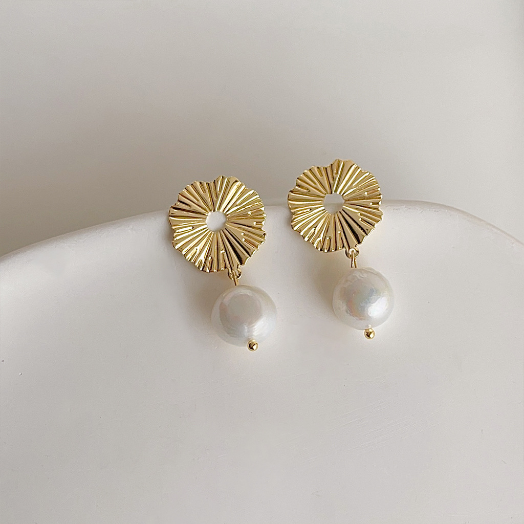 DIY-accessoires Franse retro b - Pearl Stud Earrings recensie en prijs