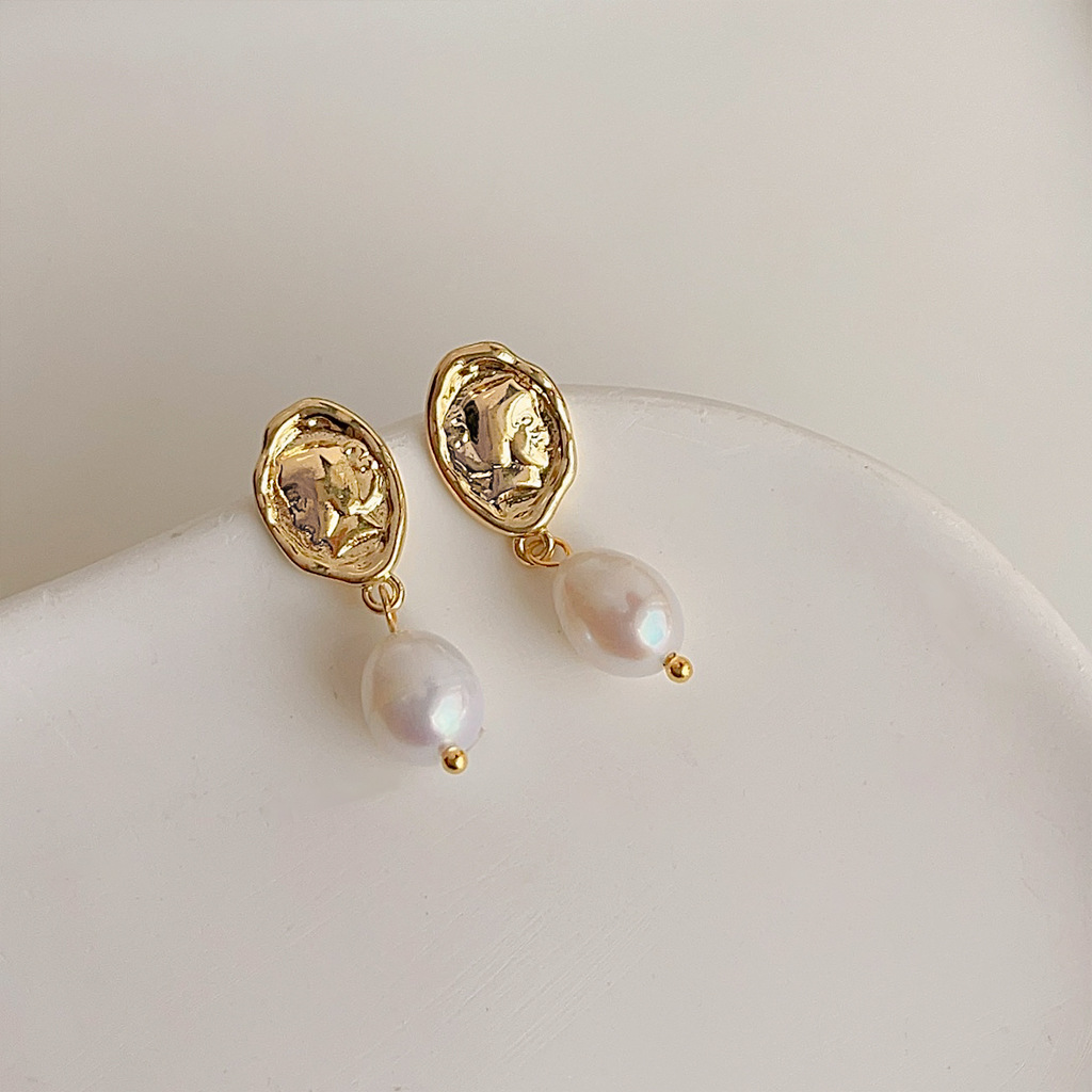 DIY-accessoires Franse retro b - Pearl Stud Earrings recensie en prijs