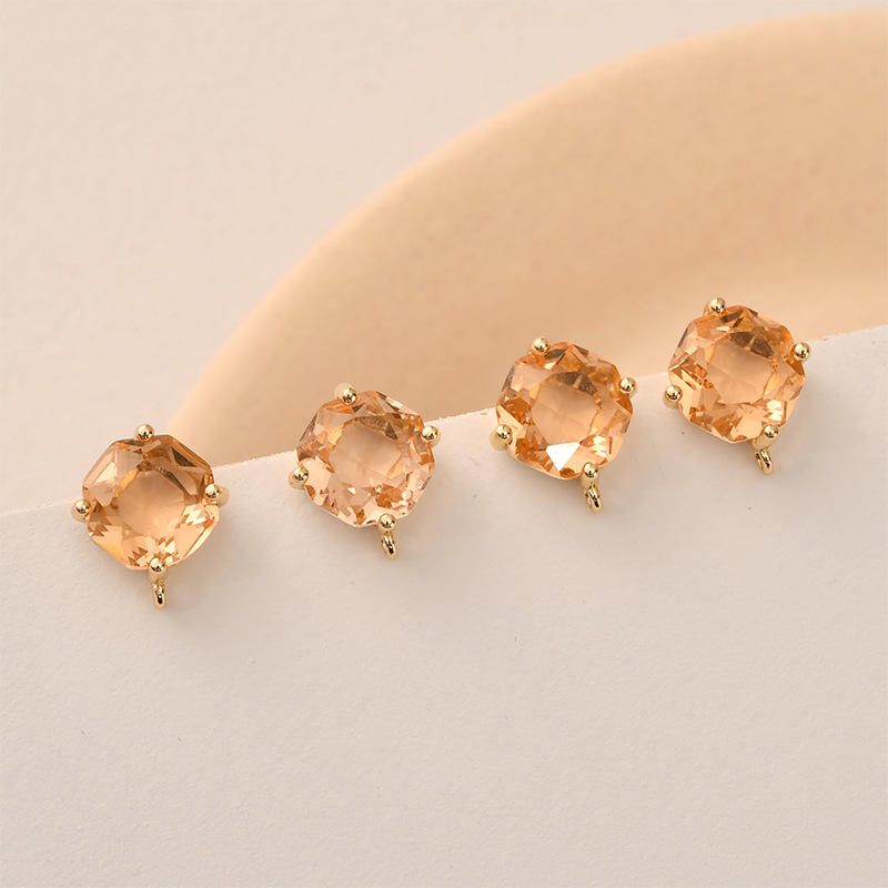 10 paar Kleuren Facet Vierkant - Pearl Stud Earrings recensie en prijs