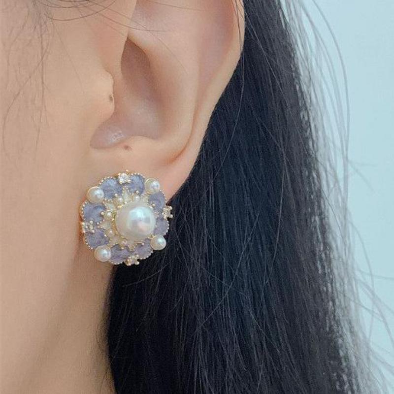 925 Zilveren Naald Vintage Paa - Pearl Stud Earrings recensie en prijs